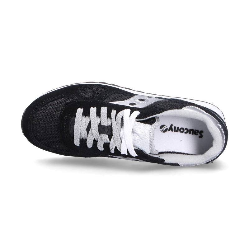 Saucony sneakers shadow camoscio nylon nero