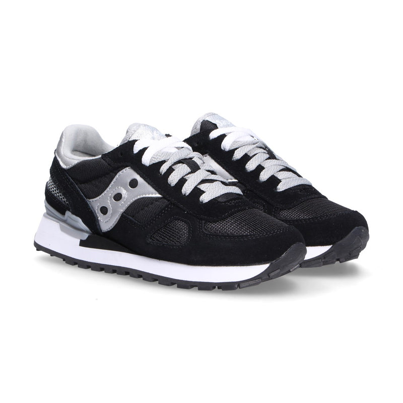 Saucony sneakers shadow camoscio nylon nero
