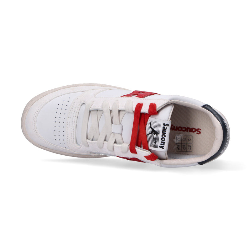 Saucony sneaker Jazz Court Premium bianco rosso