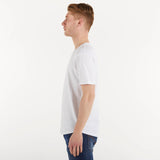 Sun68 t-shirt girocollo tessuto bianco