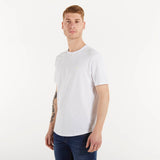 Sun68 t-shirt girocollo tessuto bianco