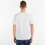 Sun68 t-shirt basic taschino tessuto bianco