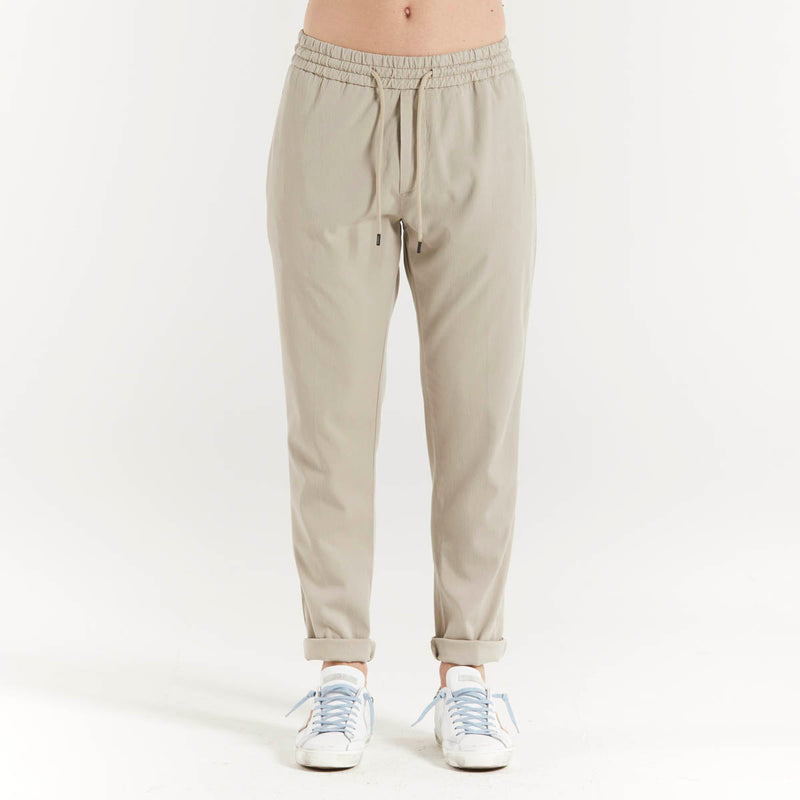Dondup pantalone yuri gessato beige