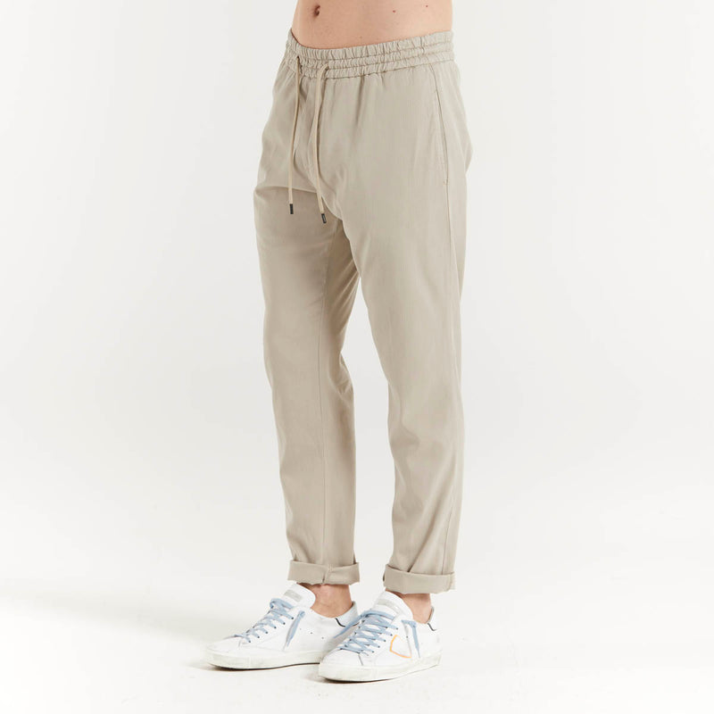 Dondup pantalone yuri gessato beige
