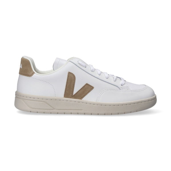 Veja sneakers V-12 pelle bianca beige