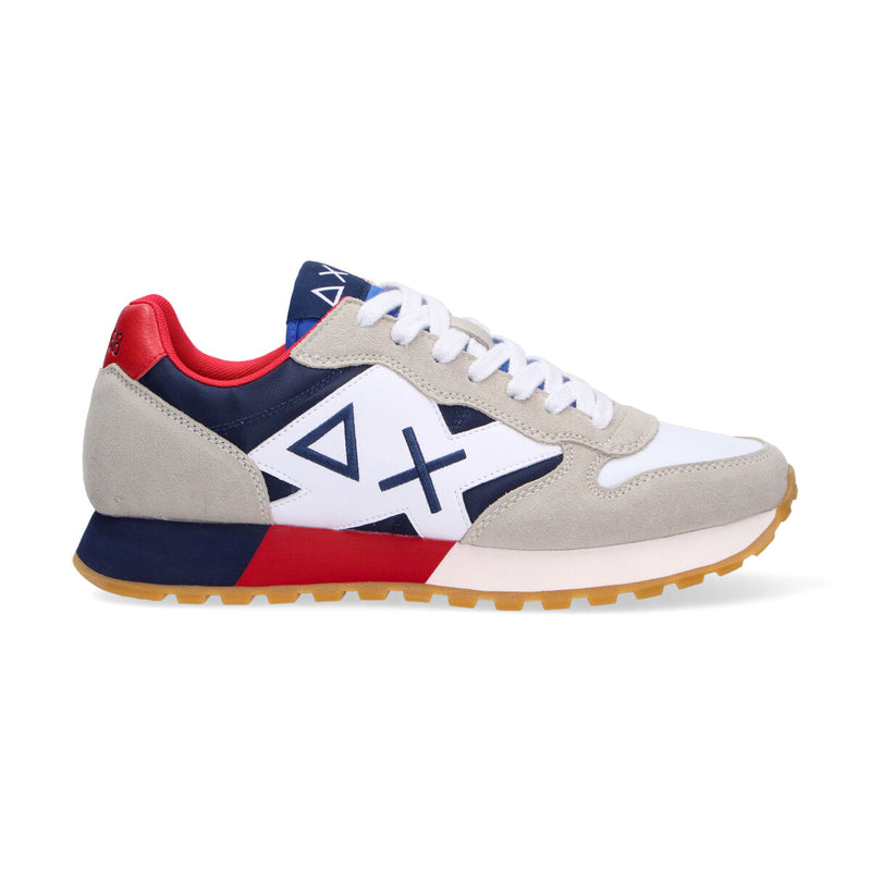 SUN68 sneakers Jaki tricolors bianco blu