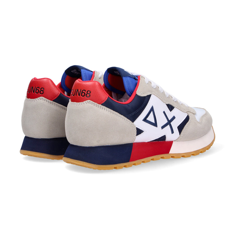SUN68 sneakers Jaki tricolors bianco blu