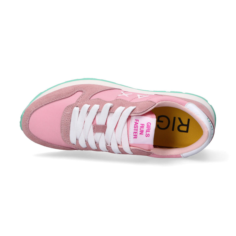 SUN68 sneakers Ally solid nylon rosa